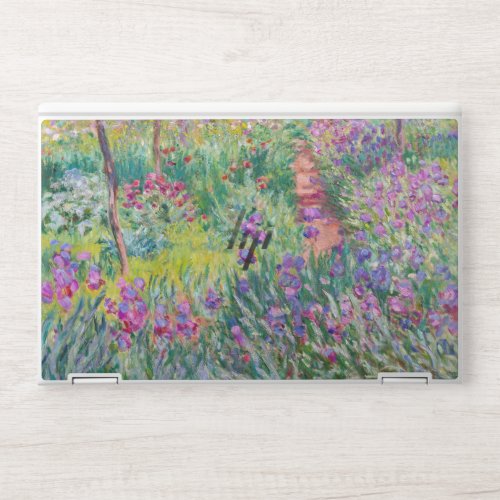 Claude Monet _ The Iris Garden at Giverny HP Laptop Skin