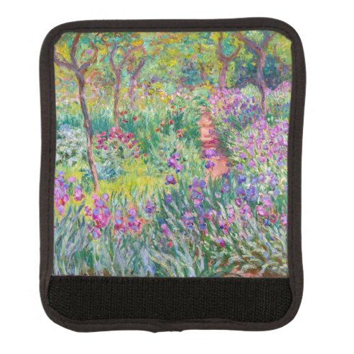 Claude Monet _ The Iris Garden at Giverny Luggage Handle Wrap