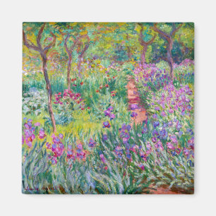 Claude Monet - The Iris Garden at Giverny Magnet