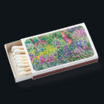 Claude Monet - The Iris Garden at Giverny Matchboxes<br><div class="desc">The Iris Garden at Giverny / The Artist's Garden at Giverny - Claude Monet,  1899-1900</div>