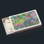 Claude Monet - The Iris Garden at Giverny Matchboxes<br><div class="desc">The Iris Garden at Giverny / The Artist's Garden at Giverny - Claude Monet,  1899-1900</div>