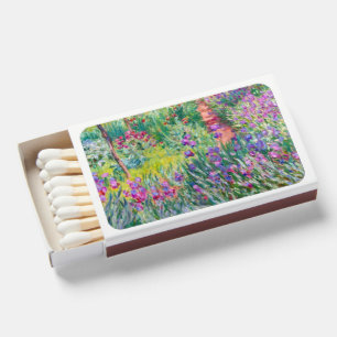 Claude Monet - The Iris Garden at Giverny Matchboxes