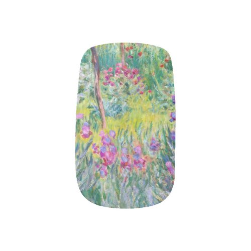 Claude Monet _ The Iris Garden at Giverny Minx Nail Art