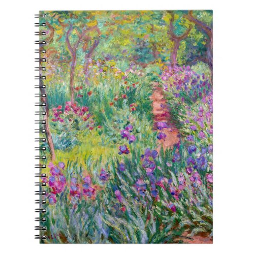 Claude Monet _ The Iris Garden at Giverny Notebook