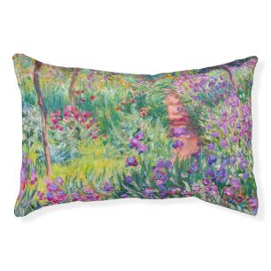 Claude Monet - The Iris Garden at Giverny Pet Bed