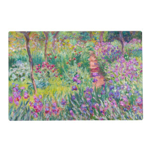 Claude Monet - The Iris Garden at Giverny Placemat