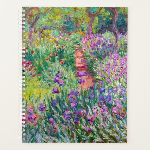 Claude Monet _ The Iris Garden at Giverny Planner