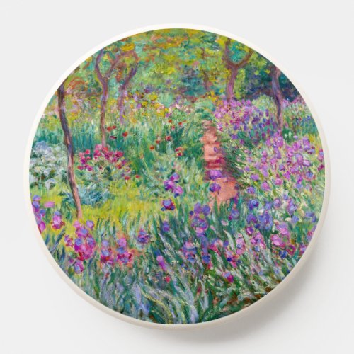 Claude Monet _ The Iris Garden at Giverny PopSocket