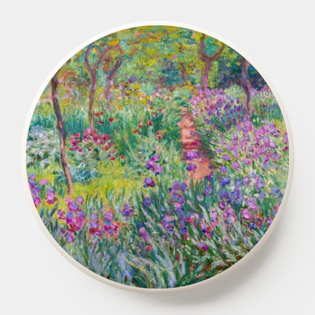 Claude Monet - The Iris Garden at Giverny PopSocket (Popsocket)