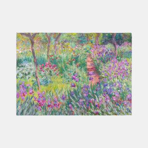 Claude Monet - The Iris Garden at Giverny Rug