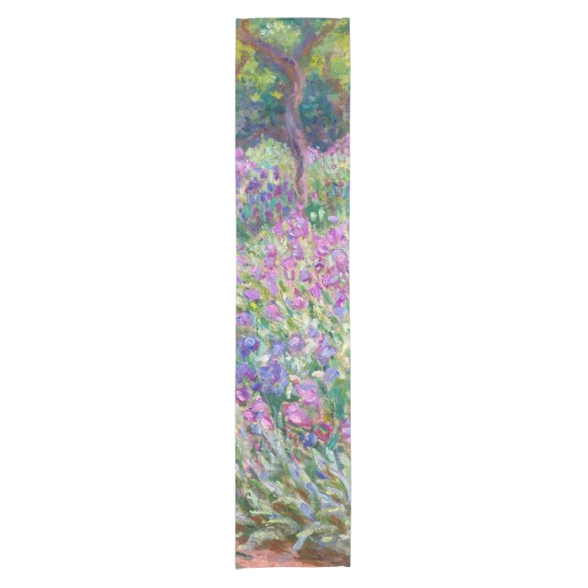 Claude Monet - The Iris Garden at Giverny Short Table Runner (Front)
