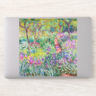 Claude Monet - The Iris Garden at Giverny Sticker