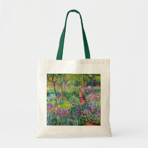Claude Monet: The Iris Garden at Giverny Tote Bag