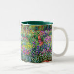 Claude Monet: The Iris Garden At Giverny Two-tone Coffee Mug at Zazzle