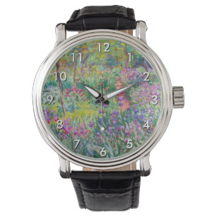 Claude Monet - The Iris Garden at Giverny Watch