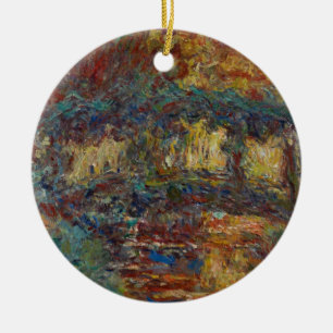 Claude Monet The Japanese Bridge Ceramic Ornament