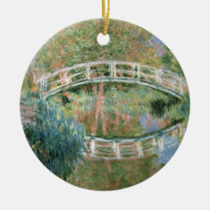 Claude Monet The Japanese Bridge, Giverny Ceramic Ornament