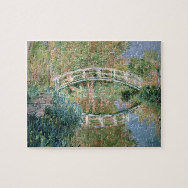 Claude Monet | The Japanese Bridge, Giverny Jigsaw Puzzle (Horizontal)