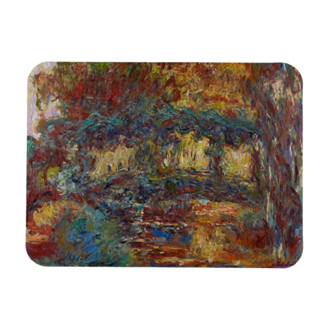 Claude Monet | The Japanese Bridge Magnet (Horizontal)