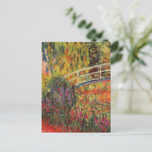 Claude Monet, The Japanese Bridge, Postcard