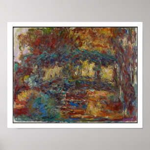 Claude Monet The Japanese Bridge Poster