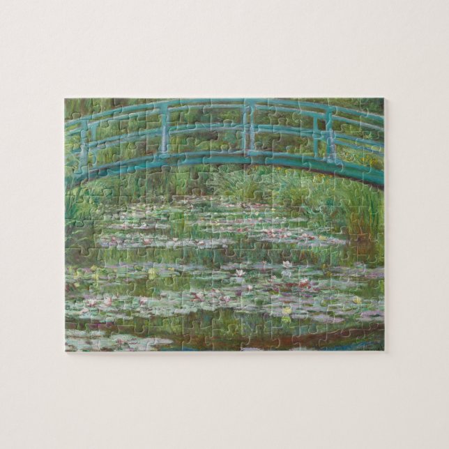 Claude Monet | The Japanese Footbridge, 1899 Jigsaw Puzzle (Horizontal)