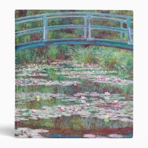 Claude Monet The Japanese Footbridge Binder