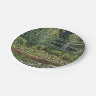 Claude Monet - The Japanese Footbridge Paper Plates