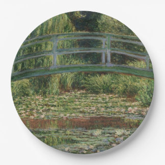 Claude Monet - The Japanese Footbridge Paper Plates
