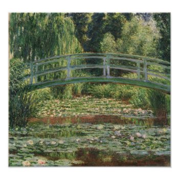 Claude Monet - The Japanese Footbridge Photo Print by masterpiece_museum at Zazzle