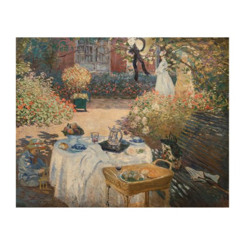 Claude Monet _ The Luncheon decorative panel