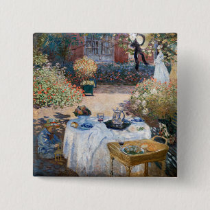 Claude Monet - The Luncheon, decorative panel Button