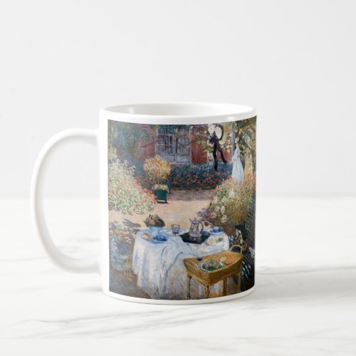 Claude Monet _ The Luncheon decorative panel Coffee Mug