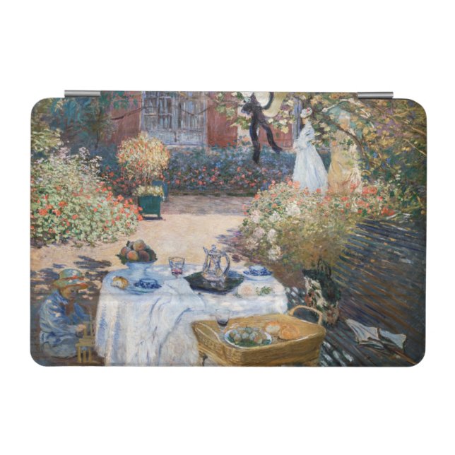 Claude Monet - The Luncheon, decorative panel iPad Mini Cover (Horizontal)