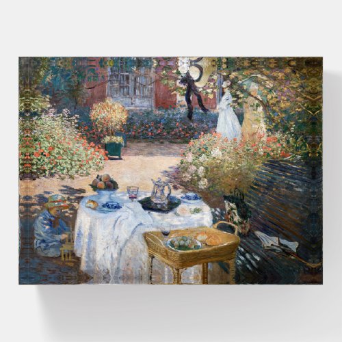 Claude Monet _ The Luncheon decorative panel Paperweight