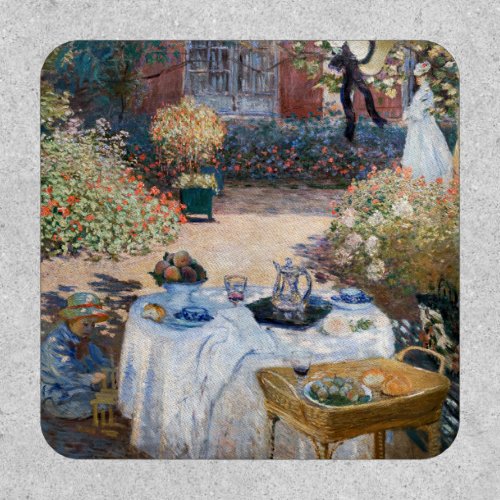 Claude Monet _ The Luncheon decorative panel Patch