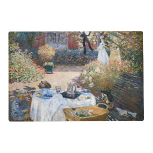 Claude Monet - The Luncheon, decorative panel Placemat