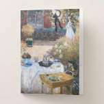 Claude Monet - The Luncheon, decorative panel Pocket Folder<br><div class="desc">The Luncheon,  decorative panel / Le dejeuner,  panneau decoratif - Claude Monet,  1873</div>