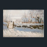 Claude Monet - The Magpie Acrylic Print<br><div class="desc">The Magpie / La Pie - Claude Monet,  Oil on Canvas, 1868-1869</div>