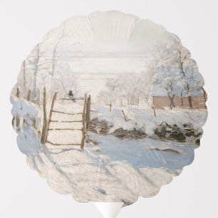 Claude Monet - The Magpie Balloon