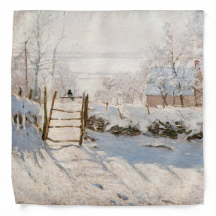 Claude Monet - The Magpie Bandana