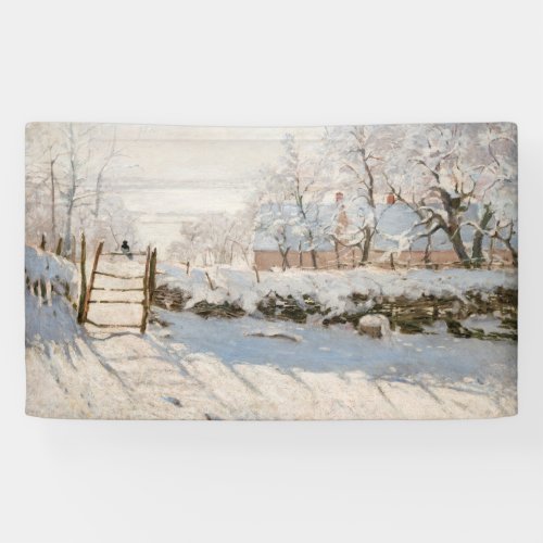 Claude Monet _ The Magpie Banner