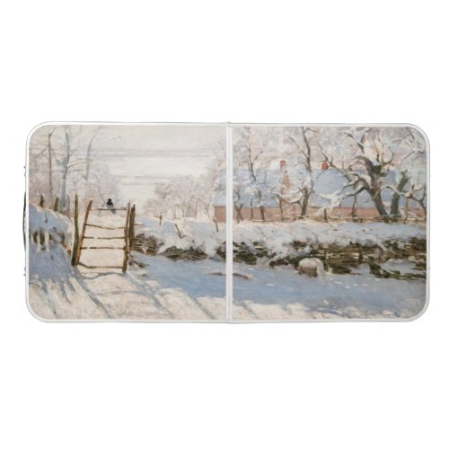 Claude Monet _ The Magpie Beer Pong Table