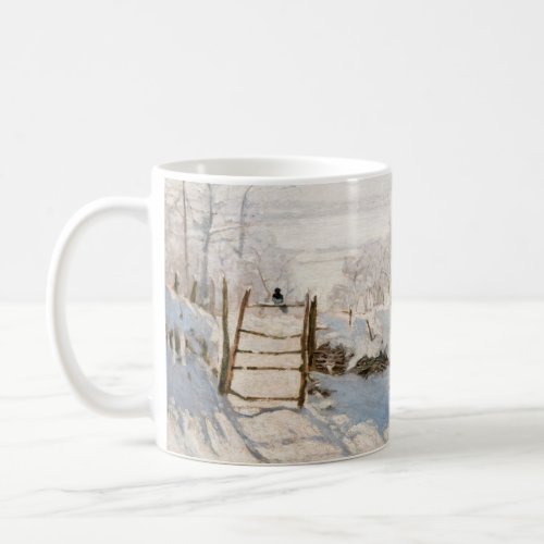 Claude Monet _ The Magpie Coffee Mug