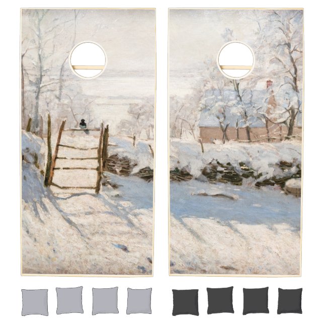 Claude Monet - The Magpie Cornhole Set (Set)