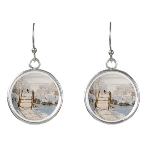 Claude Monet _ The Magpie Earrings