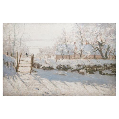 Claude Monet _ The Magpie Fabric