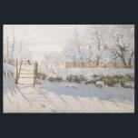 Claude Monet - The Magpie Gallery Wrap<br><div class="desc">The Magpie / La Pie - Claude Monet,  Oil on Canvas, 1868-1869</div>