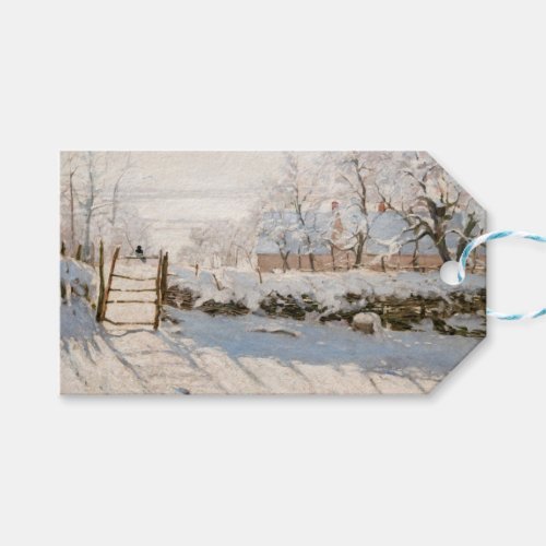 Claude Monet _ The Magpie Gift Tags