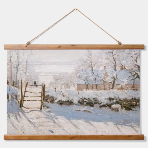 Claude Monet _ The Magpie Hanging Tapestry